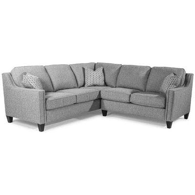 Layout I: Two Piece Sectional. 95" x 94"