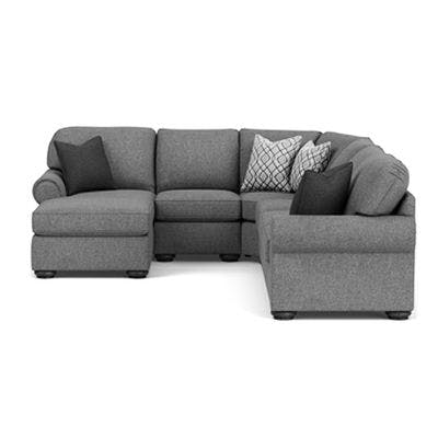 Layout N: Four Piece Sectional. 66" x 103" x 127"