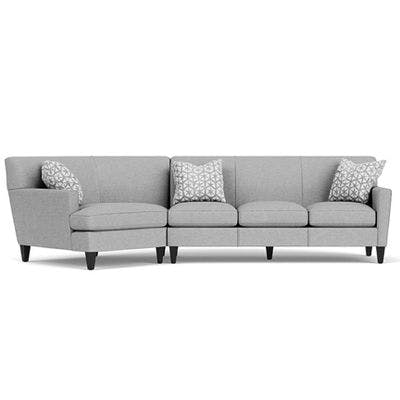 Layout N: Two Piece Sectional 60" x 131"