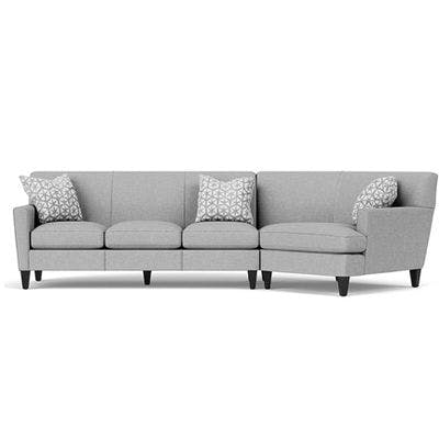 Layout O: Two Piece Sectional 131" x 60"