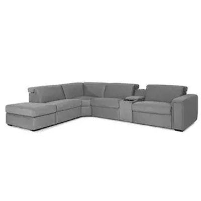 Layout J: Five Piece Sectional 138" x 124"