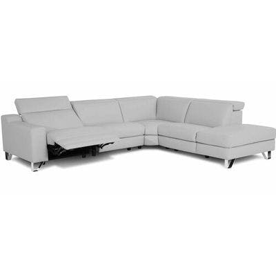 Layout M: Four Piece Reclining Sectional 123" x 109"(1 Recliner)