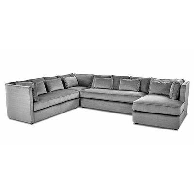 Four Piece Sectional (Chaise Right Side)