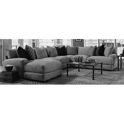 Arella 5 Piece Sectional (Chaise Left Side)