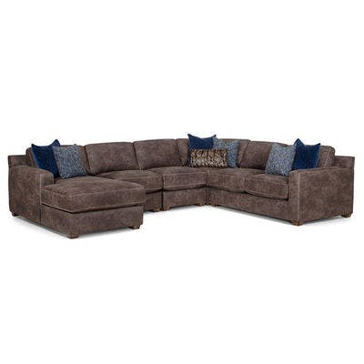 Layout C: Five Piece Sectional (Chaise Left Side)  73" x 129.5 x 99"