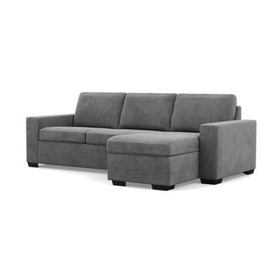 Bello Low Leg Chaise Sofa Sectional(Chaise Cushion works on Left or Right Side)