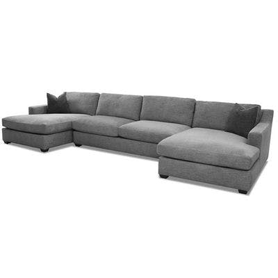 Layout H:  Three Piece Sectional - 177" Wide x 72" Deep