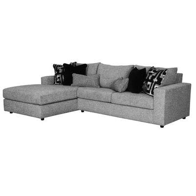 Two Piece Left Facing Chaise Sectional - 74" x 113"