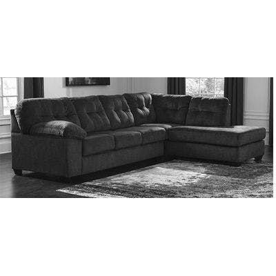 Layout A:  Two Piece Sectional (Chaise Right Side) 124" x 85"
