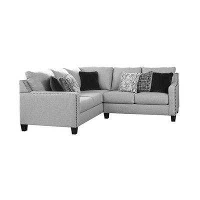 Layout B:  Two Piece Sectional  (92" x 93")