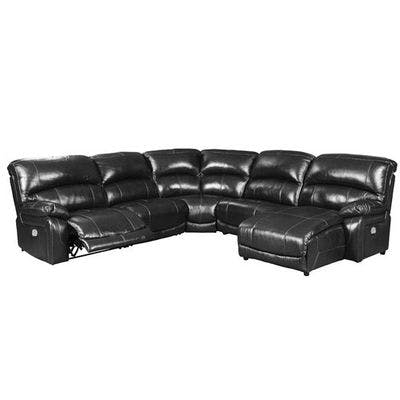 Layout E:  Five Piece Reclining Sectional (Chaise Right Side) - 117" x 117" x 64"