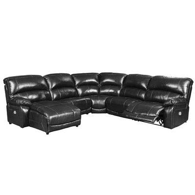 Layout F  Five Piece Reclining Sectional (Chaise Left Side) - 64" x 117" x 117"