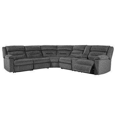 Layout A:  Four Piece Power Reclining Sectional (122" x 134")
