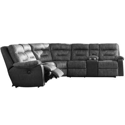Layout B:  Four Piece Reclining Sectional - 109" x 121"