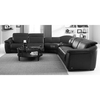 Sectional Layout D:  Six Piece Reclining Sectional - 129" x 144"
