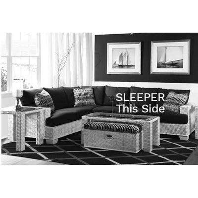 Layout B:  Two Piece Sleeper Sectional (Sleeper Right Side)- 96" x 121"