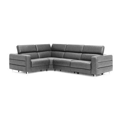 Layout B:   Four Piece Reclining Sectional. 85" x 117" (2 Recliners)