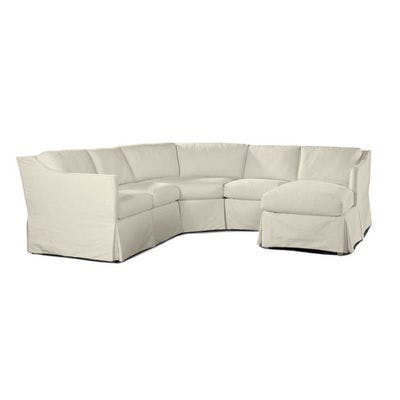 Layout A: 4 Piece Outdoor Sectional