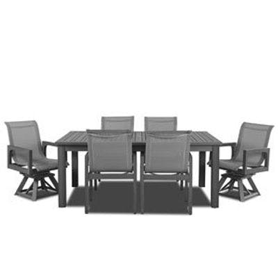 Layout B: 7 Piece Dining Room (92" Table)