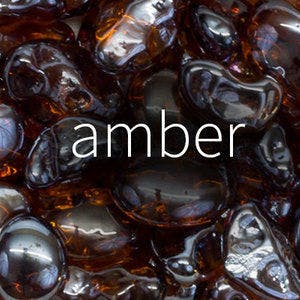 Amber Fire Rocks