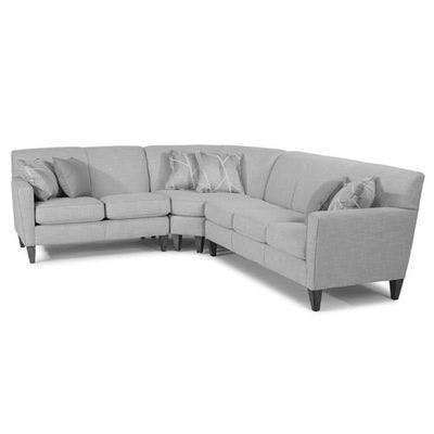 Layout G: Three Piece Sectional. 94" x 121"