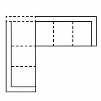 Layout C: Three Piece Sectional 103" x 130"