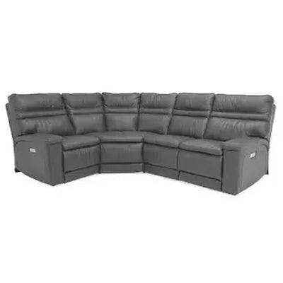 Layout A: Four Piece Reclining Sectional - 84" x 129"