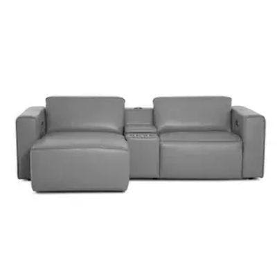 Layout A: Three Piece Chaise Reclining Sectional 62" x 97" (1 Recliner)