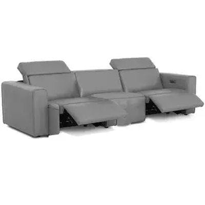 Layout C: Three Piece Reclining Sectional 117" Wide (2 Recliners)