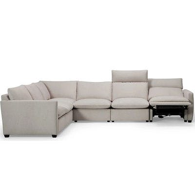Layout N: Four Piece Reclining Sectional 107" x 139"