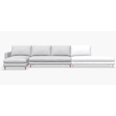 Layout I: Three Piece Sectional 61" x 158"