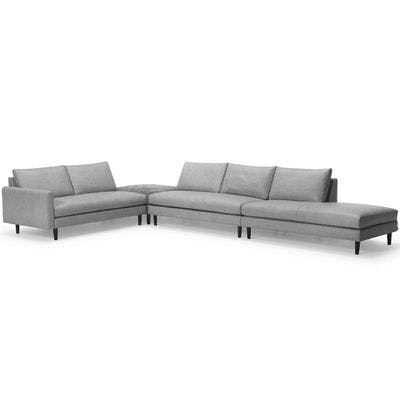 Layout L: Four Piece Sectional  102" x 158"