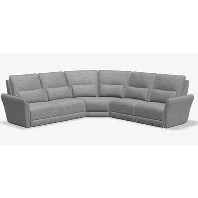 Layout A: Five Piece Reclining Sectional 123" x 123"