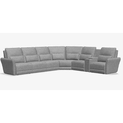 Layout H: Seven Piece Reclining Sectional 154" x 136"