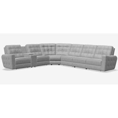 Layout C: Seven Piece Reclining Sectional 137" x 155"