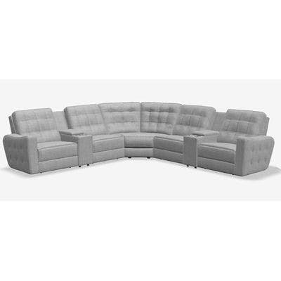 Layout G: Seven Piece Reclining Sectional 137" x 137"
