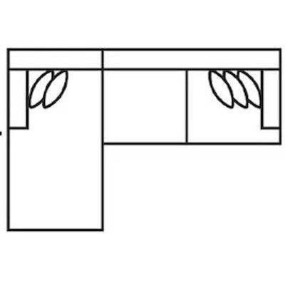 Layout B: Two Piece Sectional 65.5" x 111.5"