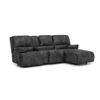 Layout A: Two Piece Reclining Sectional (Power Chaise Right Side) 108" x 71"