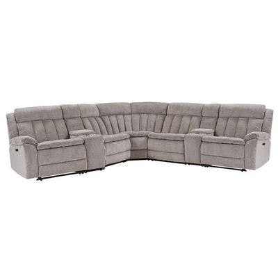 Layout C:  Seven Piece Reclining Sectional 132" x 132"