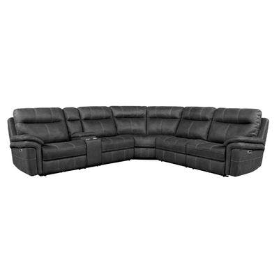 Layout C:  Six Piece Reclining Sectional  134.5" x 121"
